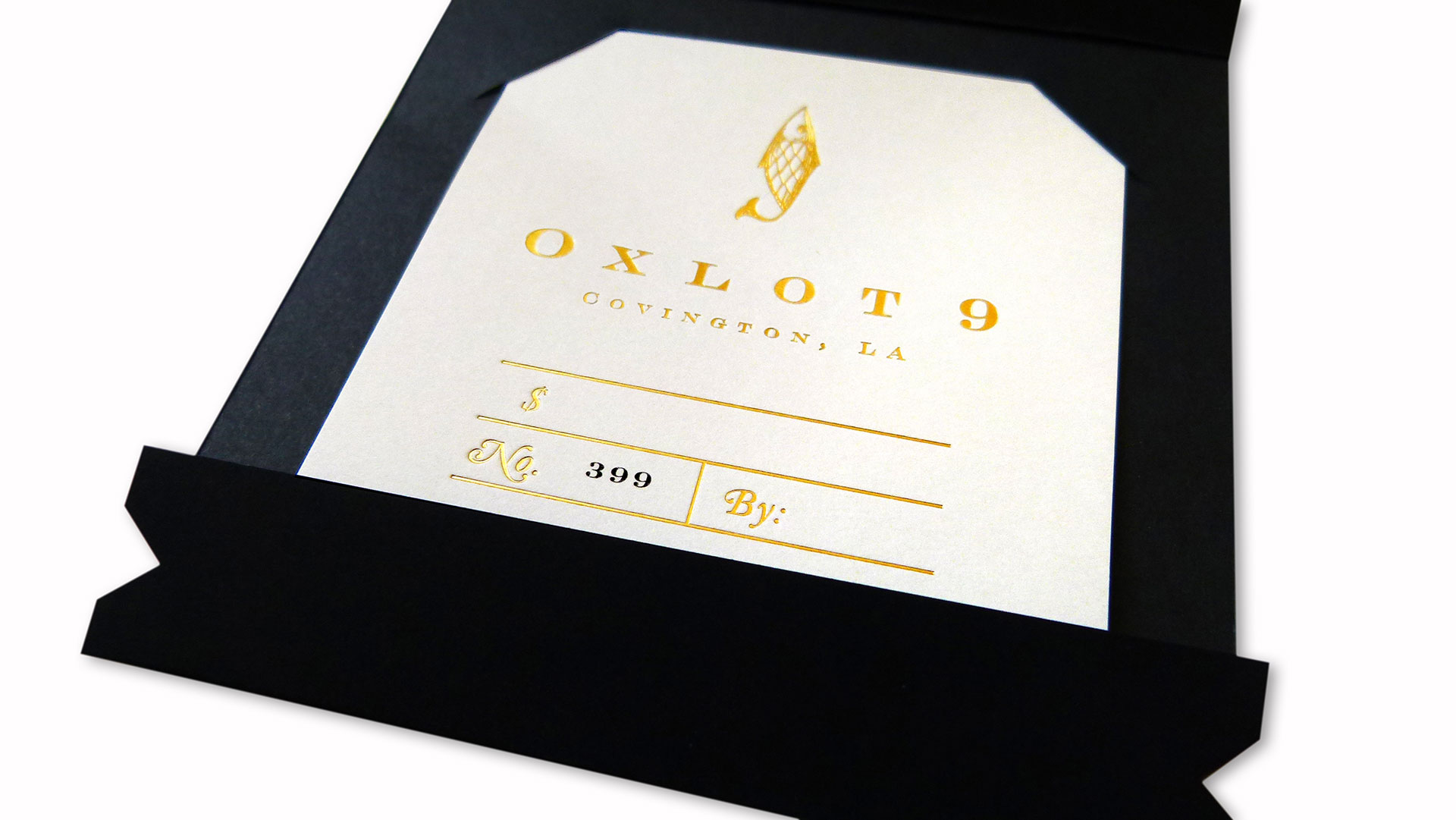 Oxlot 9 Gift Card - PaperSpecs